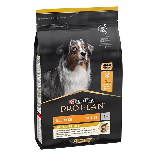 PURINA PRO PLAN Croquette allégée pour chien Light Sterilised