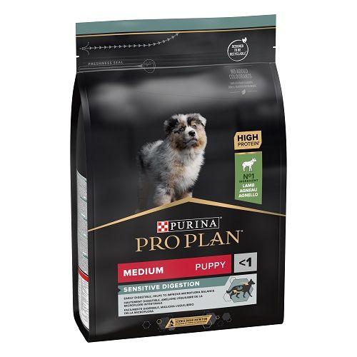PURINA PRO PLAN Croquettes chiot Puppy Medium à l'Agneau