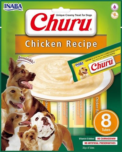 INABA Purée Poulet Churu pour chien
