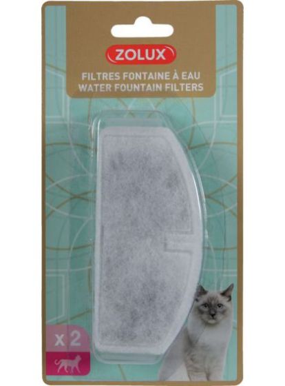 Filtres pour fontaine à eau pour chat 2L ZOLUX