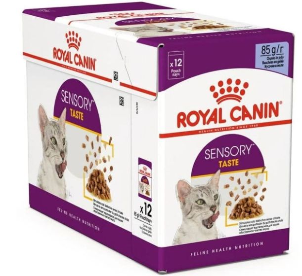 ROYAL CANIN SENSORY TASTE pâtées pour chat en gelée
