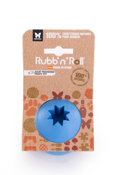 Rubb'n balle friandise bleu pour chien MARTIN SELLIER