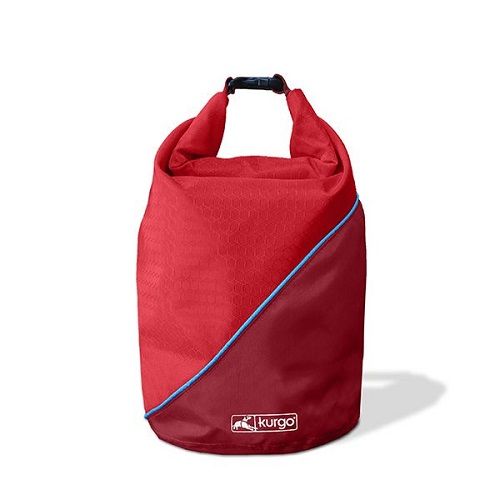 Sac de rangement pour croquettes du chien Rouge KURGO
