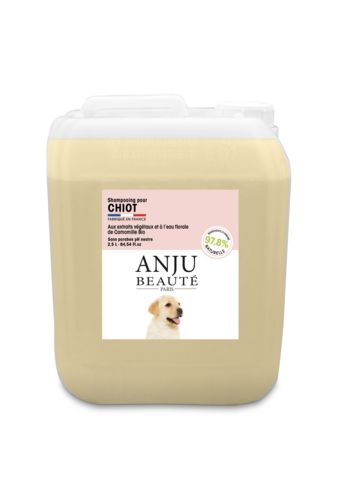 Shampoing pour chiot en bidon ANJU BEAUTE 2,5 L