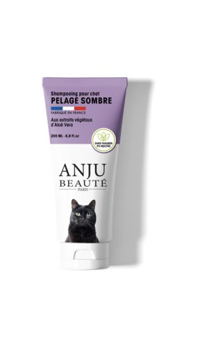 Shampoing fourrure foncée pour chat ANJU BEAUTE 200 ml
