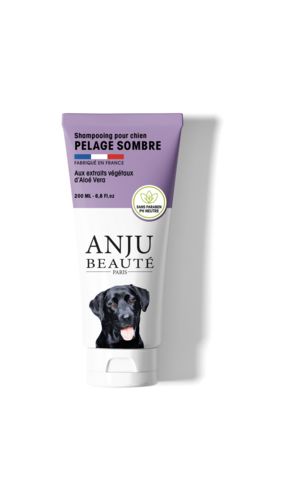 Shampoing pelage sombre pour chien ANJU BEAUTE