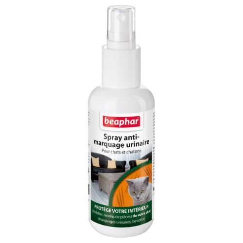 Spray anti-marquage urinaire pour chat BEAPHAR 125 ml