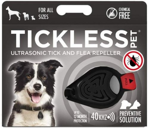 TICKLESS PET A PILE Répulsif puces et tiques noir CYNNOTEK