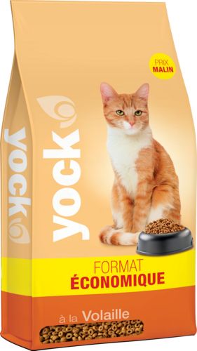 YOCK ECO Croquettes chat complètes à la volaille