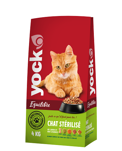 YOCK EQUILIBRE Croquettes chat Stérilisé