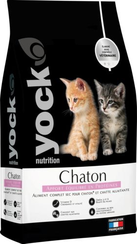 YOCK NUTRITION Croquettes chaton et chatte allaitante