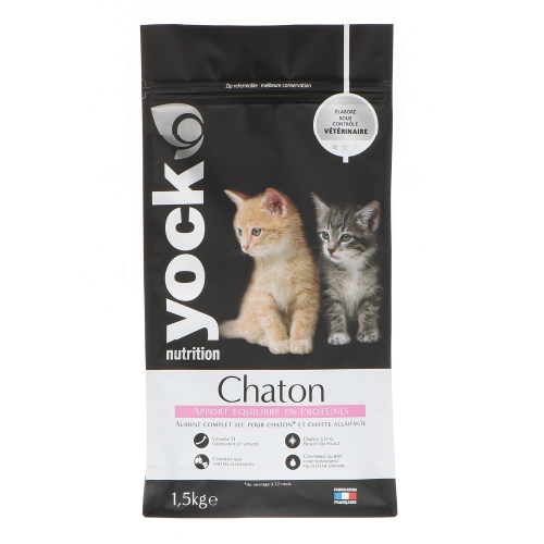 YOCK NUTRITION Croquettes chaton et chatte allaitante
