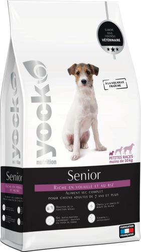 YOCK NUTRITION Croquettes chien senior Mature petites races