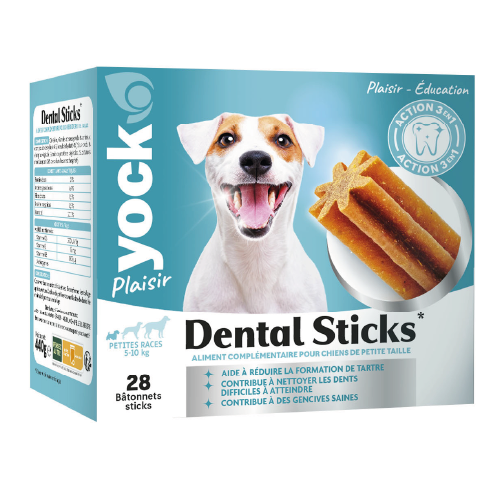 YOCK PLAISIR Bâtonnets Dental sticks chiens petites races