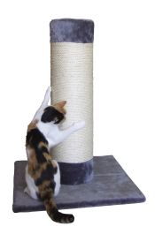 Arbre à chat gris 167 cm avec griffoir plateforme arbre chaton - Ciel &  terre
