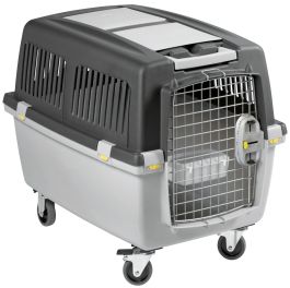 Skudo Cage de transport spécial avion chien chat taille S