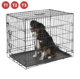 Cage transport chien : Toutes nos cages de transport pour chiens - botanic®