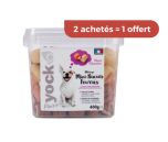 YOCK PLAISIR Friandises Mix Mini Biscuits Fourrés pour chien