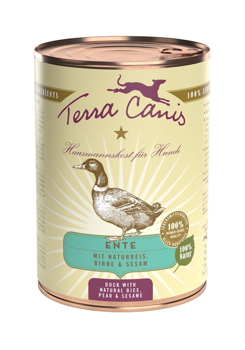 TERRA CANIS Pâtée Classic Canard pour chien