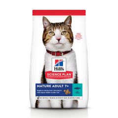 HILL’S SCIENCE PLAN Croquette chat Mature +7 Thon 1,5 Kg