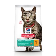 HILL’S SCIENCE PLAN Croquettes chat adulte Perfect Weight Poulet