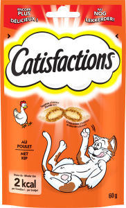 CATISFACTIONS Gourmandise au poulet Pour chat et chaton