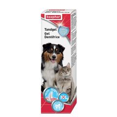 Dentifrice gel spécial haleine fraîche pour chien et chat BEAPHAR 100 g