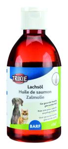 Complément alimentaire pour chien et chat huile de saumon Nobby