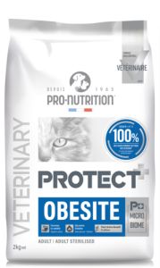PRO NUTRITION Croquettes Obésité pour chat PROTECT