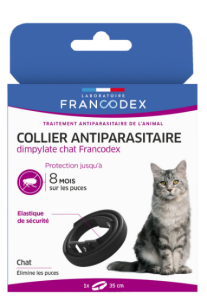 Collier Prévencide antiparasitaires pour chat FRANCODEX