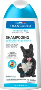 Shampooing anti-démangeaisons pour chiens FRANCODEX