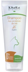 Shampooing sans paraben aux protéines de blé spécial chiots FRANCODEX
