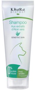 Shampooing doux aux extraits d’Aloe Vera pour chien chien KHARA PROTECT