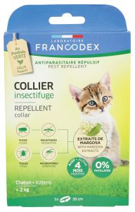 Collier insectifuge pour les chatons FRANCODEX