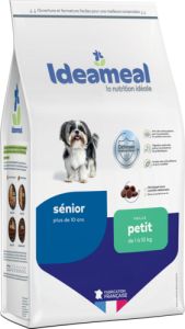 IDEAMEAL Croquettes pour petit chien sénior 3kg
