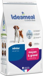IDEAMEAL Croquettes sénior moyen et grand chien
