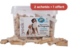 YOCK PLAISIR Friandises Petits Os Croquants pour tous les chiens