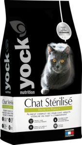 YOCK NUTRITION Croquettes pour chat stérilisé