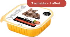 YOCK NUTRITION Terrine au boeuf et au poulet pour chat 85g