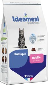 IDEAMEAL Croquettes pour chat adulte 3kg