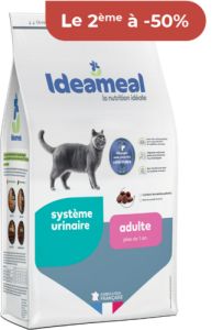 IDEAMEAL Croquettes Urinary pour chat adulte 3kg