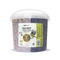 HAMIFORM Seau mixte (graines + tournesol + boules) 6,3 kg