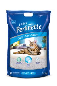 PERLINETTE Litière pour chat 7,2 kg