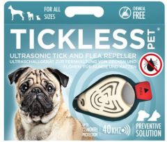 TICKLESS PET A PILE Répulsif puces et tiques beige CYNNOTEK