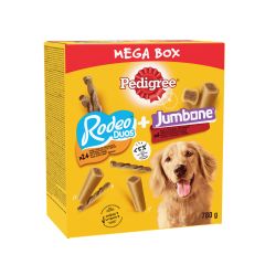 PEDIGREE Megabox Rodeo Duos et Jumbone 780 g Friandise pour chien