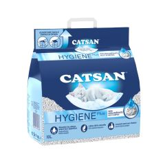 Litière minérale Hygiène Plus pour chat  CATSAN
