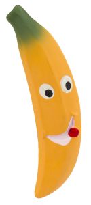 Jouet banane sonore en latex 20 cm pour chien KERBL KERBL