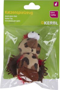 Peluche poulet fou avec CatNip pour chat 8cm KERBL