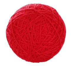 Balle en laine 10 cm avec grelot pour chat KERBL