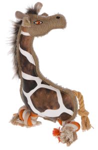 Peluche Girafe Gina 29 cm pour chien KERBL